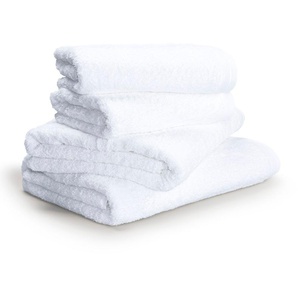 Handtuch Set MÖVE Superwuschel Handtücher (Packung) Gr. (4 St.), weiß (snow) Handtuch-Sets extra weiches und voluminöses Frottierset