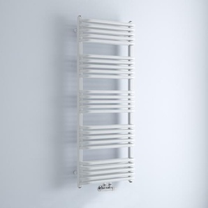 Handtuchheizkörper Vertikal Weiß 1269mm x 500mm - Arch, von Hudson Reed