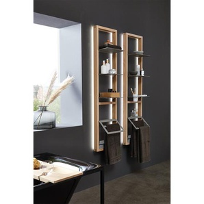 Handtuchleiter  Fresh ¦ holzfarben ¦ Maße (cm): B: 38,4 H: 172,8 T: 23.5