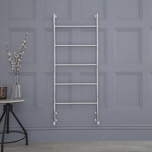 Handtuchwärmer Minimalistisches Retro Design Chrom 1110mm x 500mm 155W, aus hochwertigem Stahl - Salina Hudson Reed