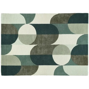 Handtuft-Teppich  Vancouver ¦ Wolle,Viskose ¦ Maße (cm): B: 140