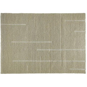 Handweb-Teppich Boutique ¦ beige ¦ Wolle,Baumwolle ¦ Maße (cm): B: 170