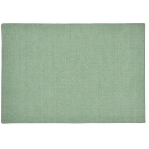 Handweb-Teppich - grün - Wolle - 160 cm | Möbel Kraft