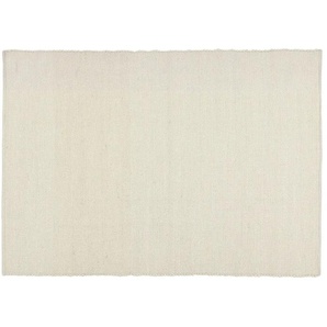 Handweber - weiß - Wolle - 190 cm | Möbel Kraft