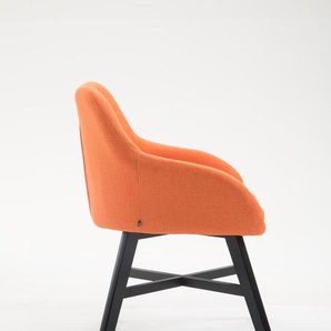 Haneelva Dining Chair - Modern - Orange - Wood - 58 cm x 55 cm x 82 cm