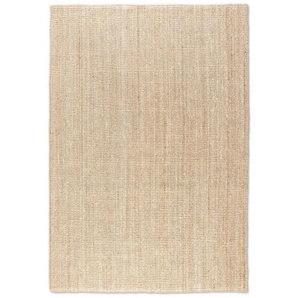 Hanse Home Juteteppich Bouclé, Gold, Textil, Uni, rechteckig, 120x170 cm, Oeko-Tex® Standard 100, für Fußbodenheizung geeignet, beidseitig verwendbar, in verschiedenen Größen erhältlich, pflegeleicht, strapazierfähig, leicht zusammenrollbar, Teppiche &