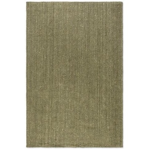 Hanse Home Juteteppich Bouclé, Olivgrün, Textil, Uni, rechteckig, 160x230 cm, Oeko-Tex® Standard 100, für Fußbodenheizung geeignet, beidseitig verwendbar, in verschiedenen Größen erhältlich, pflegeleicht, strapazierfähig, leicht zusammenrollbar, Teppiche