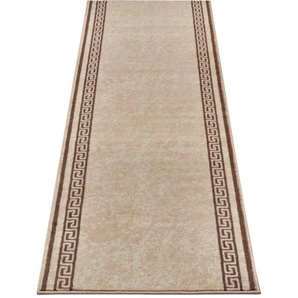 HANSE Home Läufer Casa, rechteckig, Höhe: 9 mm, Kurzflor, Weich, Teppichläufer, Bordüre, Teppich, Küche, Flur, Muster