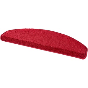 HANSE Home Stufenmatte Fancy, halbrund, Höhe: 7 mm, 15 Stück, Treppenmatten, Selbstklebend, Stufenteppich, Treppenstufen