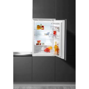 F (A bis G) HANSEATIC Einbaukühlschrank Kühlschränke 88 cm hoch Gr. Rechtsanschlag, weiß Einbaukühlschränke ohne Gefrierfach
