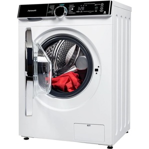 HANSEATIC Waschmaschine HWMK714A1, A (A-G), weiß, B:60,0cm H:85,0cm T:48,0cm, Waschmaschinen, Night Wash, Topseller