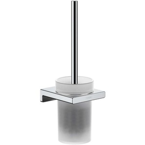 Hansgrohe - AddStoris - Bürstenhalter Wandmontage, Glas matt/ verchromt 41752000