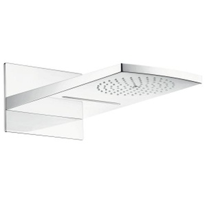 Hansgrohe Kopfbrause Raindance rainfall 180 air 2jet weiß/chrom, 28433400