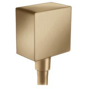 Hansgrohe Schlauchanschluss DN15 Fixfit Square mit Rückflussverhinderer BBR, 26455140
