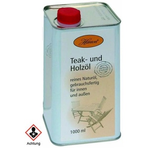 Hanton Teak- &amp; Holzöl 1000 ml | Pflege für Garten  und Campingmöbel