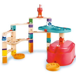 Hape Kugelbahn-Bausatz Quadrilla, Baukasten Behälter Set