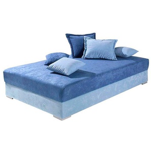 Stapelliege HAPO Daybetten Gr. Liegefläche B/L: 120 cm x 200 cm, kein Härtegrad, blau Baby Kinderbett Kinderbetten mit Bettkasten Daybetten