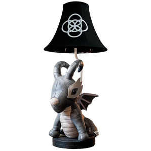 Happy Lamps for smiling eyes LED Tischleuchte Black Dragon, LED fest integriert, Warmweiß, Hochwertig, Einzigartig, Zertifiziert, Nachhaltig