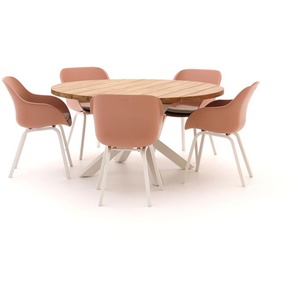 Harman Le Soleil Element/Stephanie ø150 cm Gartenmöbel-Set 6-teilig