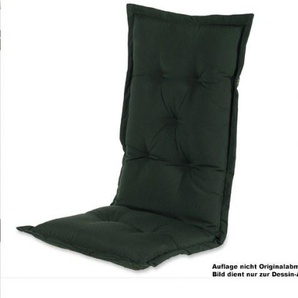 Hartman Auflage für Sonnenliege im Dessin Havana grün, 100% Polyacryl