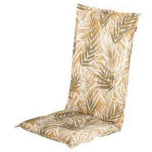 Hartman Auflage Hochlehner Dessin June yellow 50% Polyester/50% Baumwolle