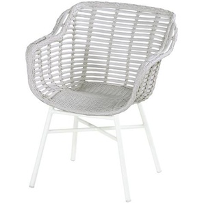 Hartman Cecilia Dining Stuhl Aluminium/Geflecht ohne Kissen