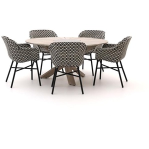 Hartman Delphine/Provence ø150 cm Gartenmöbel-Set 6-teilig