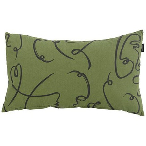 Hartman Kuschelkissen Faces green 50x30 cm 50% Polyester/50% Baumwolle