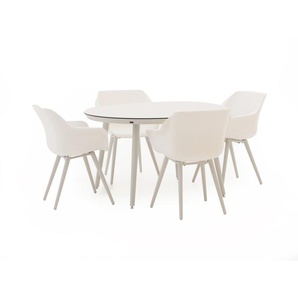 Hartman Sophie Studio ø 128 cm Gartenmöbel-Set 5-teilig