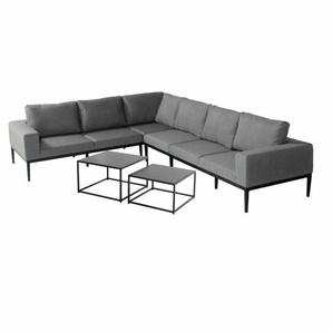 Hartman Sven Loungeset 3-tlg. mit Kaffeetisch-Set Marie - lange Seite links 23.055.757-23.053.757-23.059.757-23.056.757-23.044