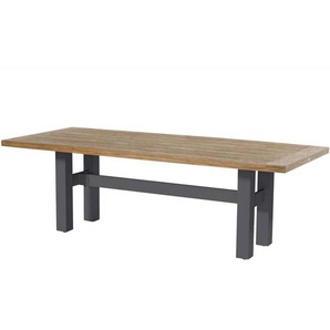 HARTMAN Yasmani Esstisch, xerix/teak natural, Alu/Teak, 240x100cm 53573010