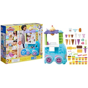 Hasbro Knete Play-Doh Großer Eiswagen, Höhe ca. 95 cm, mit Musik und Soundeffekten