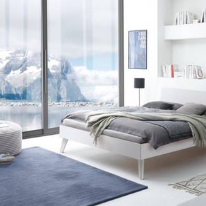 Hasena Bett MDF Ancona, Farbe: -Weiss deckend, lackiert, verschiedene Größen