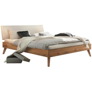 Hasena Bett, Wildeiche, Holz, Wildeiche, massiv, 140x200 cm, Über- und Sondergrößen erhältlich, in verschiedenen Holzarten Größen erhältlich, Schlafzimmer, Betten, Einzelbetten