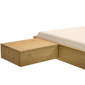 Hasena Caja – Nachttisch zur Montage am Bett, mit einer Schublade, aus der Oak Bianco Serie