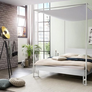 Hasena Himmelbett Veluna, Farbe: Weiss, Metallfarbe: White, verschiedene Größen