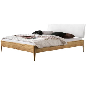 Hasena Lounge Sestola Bettgestell Massivholz Kopfteil gepolstert