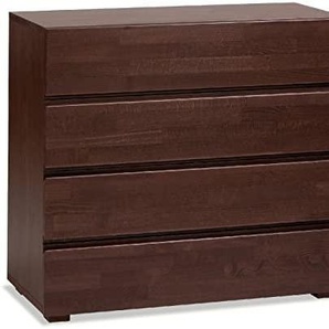 Hasena Lovara – Kommode mit 4 Schubladen, massive Buche oder Kernesche