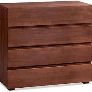 Hasena Lovara – Kommode mit 4 Schubladen, massive Buche oder Kernesche