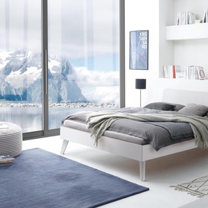 Hasena Massivholzbett Ancona, Farbe: Buche weiss deckend, lackiert, verschiedene Größen