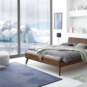 Hasena Massivholzbett Ancona, Farbe: Nussbaum, geölt, verschiedene Größen