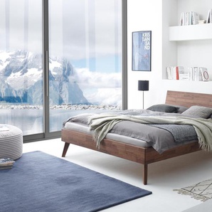 Hasena Massivholzbett Ancona, Farbe: Nussbaum, geölt, verschiedene Größen