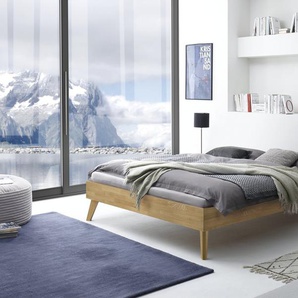 Hasena Massivholzbett Calvari, Farbe: -Eiche bianco, geölt, verschiedene Größen