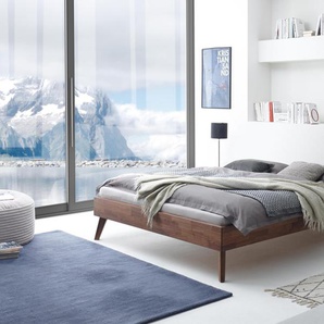 Hasena Massivholzbett Calvari, Farbe: Nussbaum, geölt, verschiedene Größen