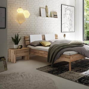 Hasena Massivholzbett Ortona, Farbe: -Kernbuche natur, geölt, verschiedene Größen