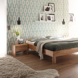 Hasena Massivholzbett Rapallo, Farbe: -Kernbuche natur, geölt, verschiedene Größen