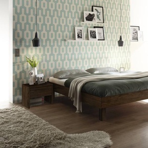 Hasena Massivholzbett Rapallo, Farbe: Nussbaum, geölt, verschiedene Größen