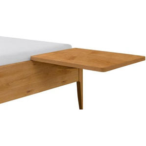 Hasena Nachttisch, Wildeiche, Holz, Wildeiche, massiv, 48x38x9 cm, einfacher Aufbau, Wohnzimmer, Wohnzimmertische, Beistelltische