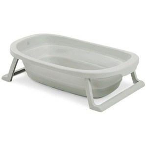 Hauck Babybadewanne Wash N Fold , Salbeigrün , Kunststoff , 48x25x80 cm , Baden & Wickeln, Babywannen