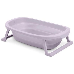 Hauck Babybadewanne Wash N Fold , Lila , Kunststoff , 48x25x80 cm , Baden & Wickeln, Babywannen